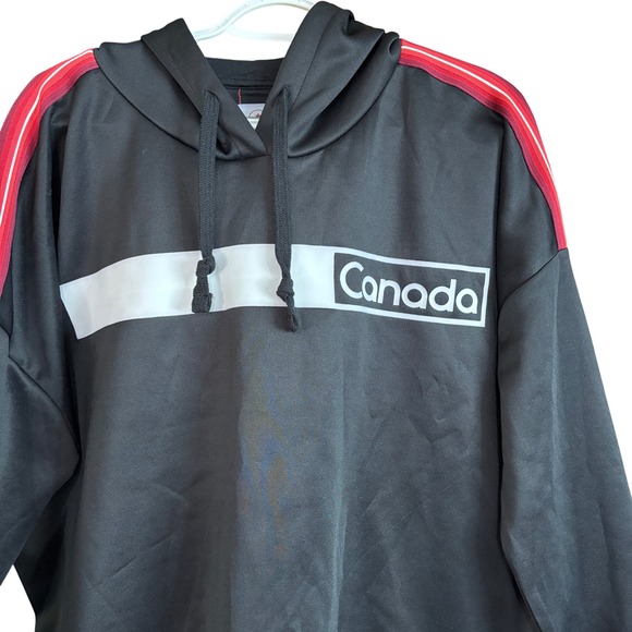 Canadian Olympic Team Women's size Large Hoodie Sweatshirt Stretch Winter - Picture 5 of 7